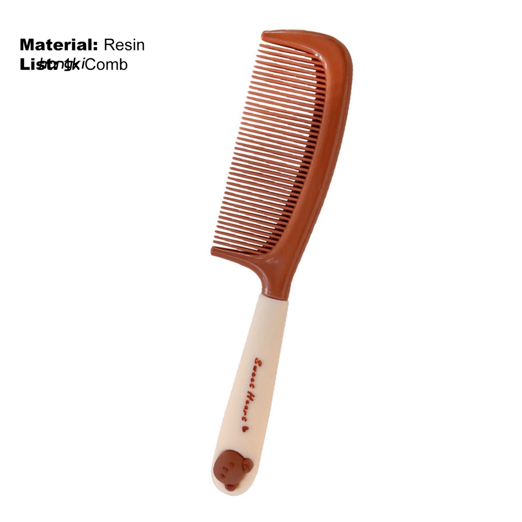Lược Chải Tóc Răng Lược Nhỏ Bằng Nhựa Resin Hình Thỏ Hoạt Hình Đáng Yêu Chuyên Nghiệp Cho Học Sinh