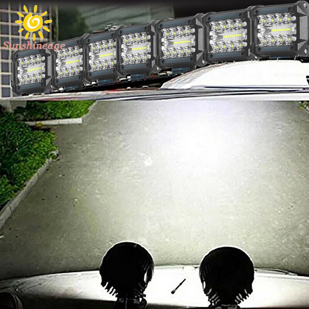 Combo 1 Thanh Đèn LED (Flood + Spot) Chống Bụi Chống Thời Tiết