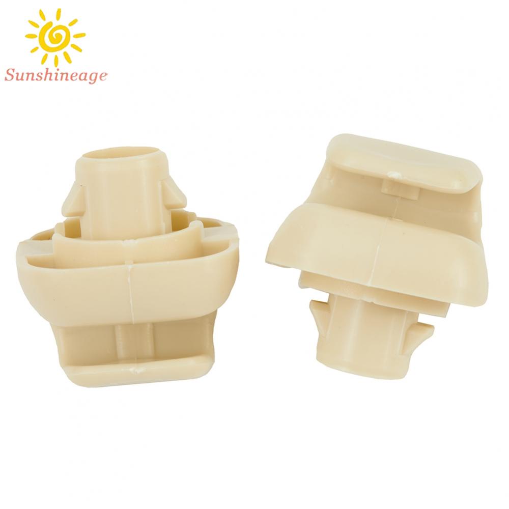 Set 2 Kẹp Gắn Tấm Che Nắng Màu Xám Chất Lượng Cao 100%