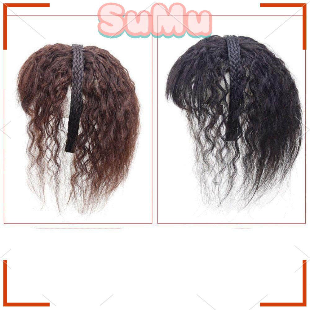 Tóc Giả Nối Dài Màu Nâu Có Kẹp Chất Lượng Cao SUMU