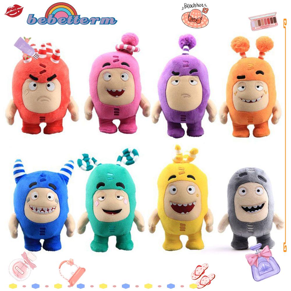 Búp Bê Nhồi Bông Oddbods 18cm Họa Tiết Hoạt Hình Dễ Thương
