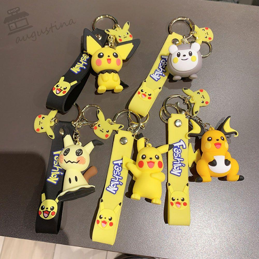 Móc Khóa Hình Pikachu Pokemon Dễ Thương