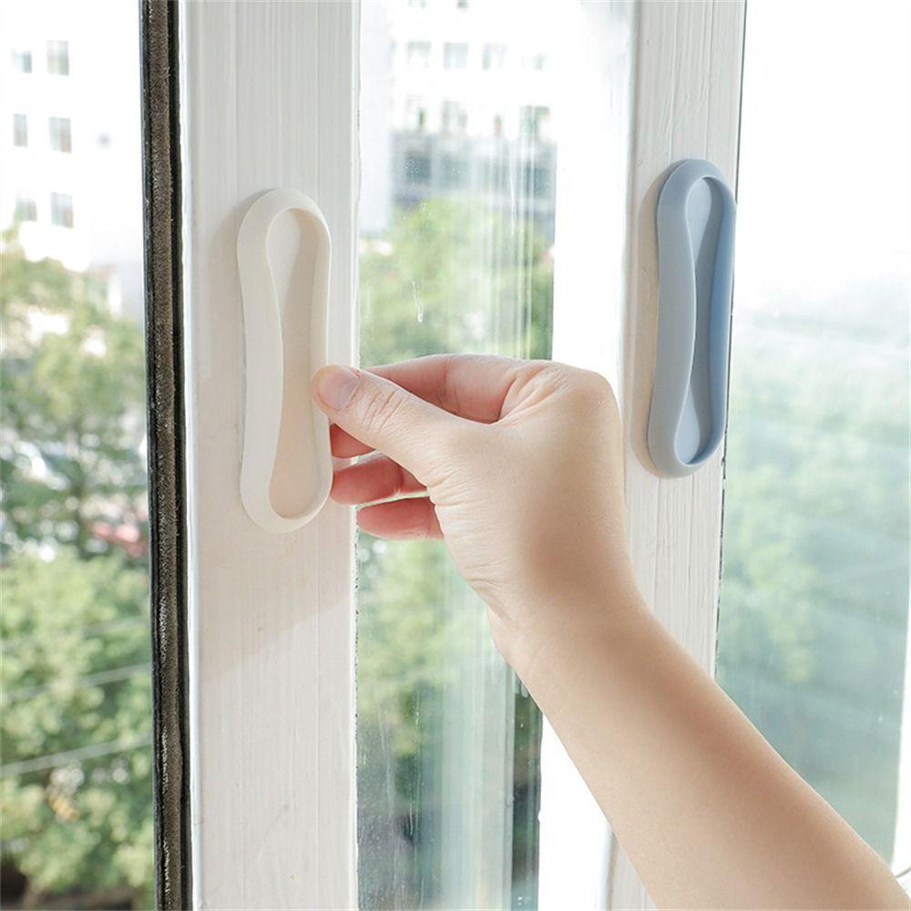 KRNY Set 2 Tay Nắm Cửa Trượt Tiết Kiệm Không Gian Tiện Dụng Cho Gia Đình