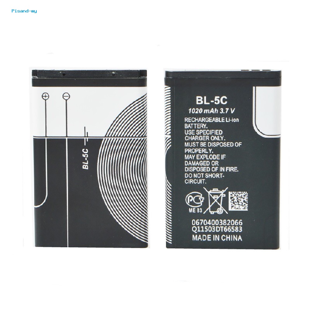 Pin Li-ion 1020mAh 3.7V Thay Thế Cho Điện Thoại Nokia BL-5C