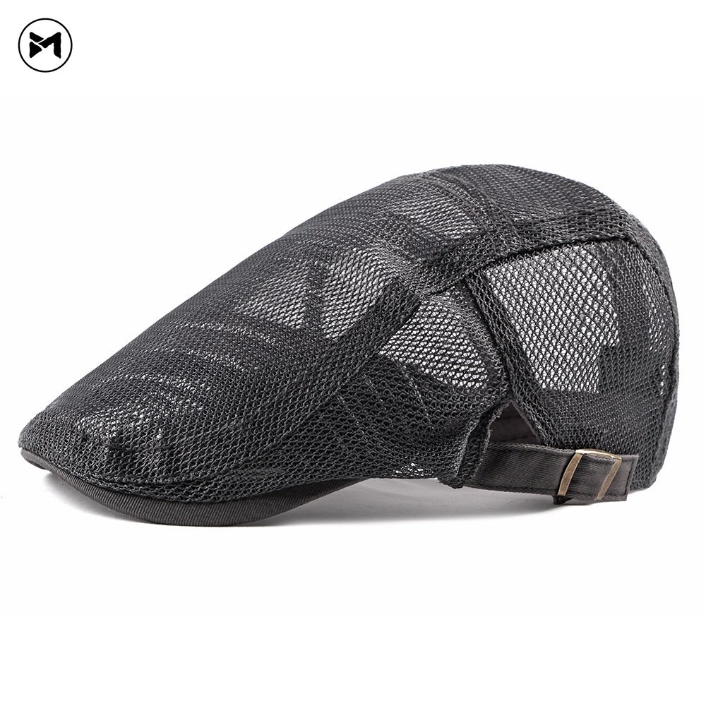 Mũ Beret Lưới Thoáng Khí Đơn Giản Thời Trang Hàn Quốc Hàng Mới 2023