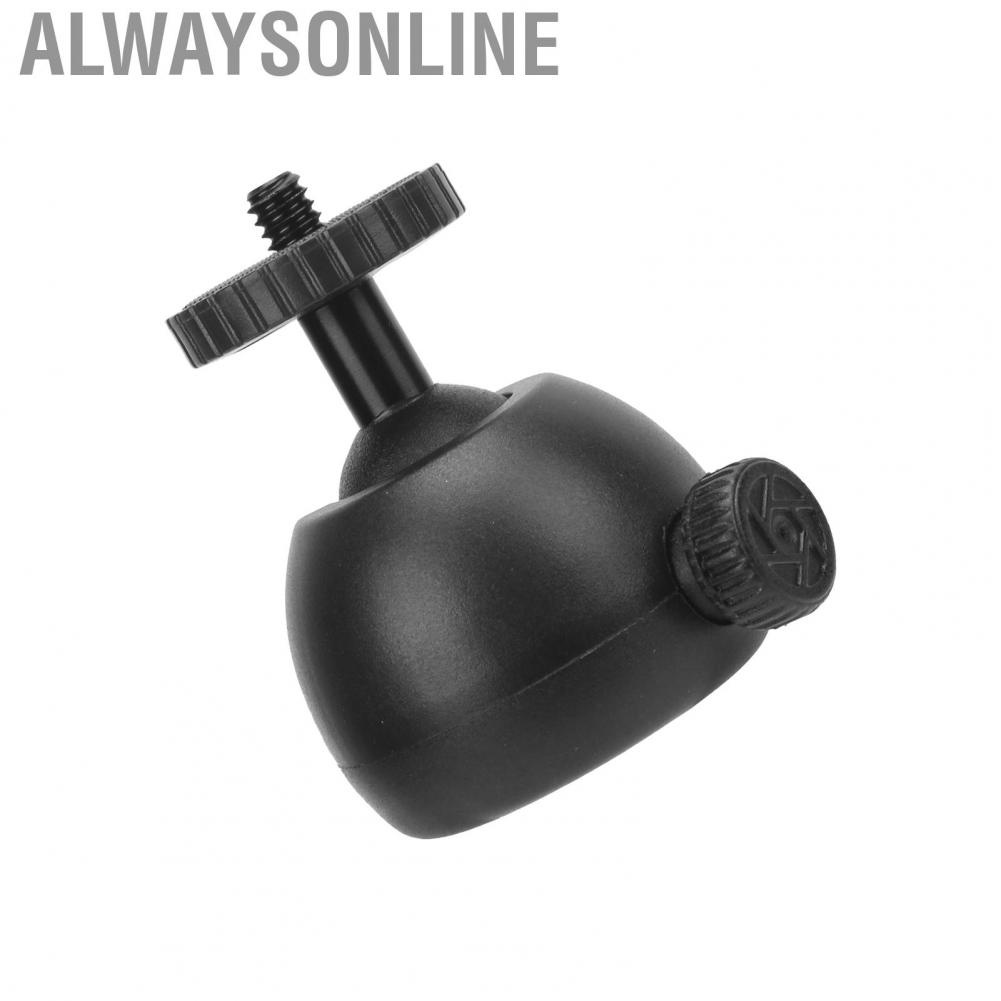 Alwaysonline Mini Tripod Head 360 Degree Head Video Stand For  Tr New