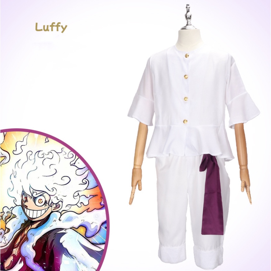 Bộ Đồ Hóa Trang Nhân Vật Luffy Trong Phim Hoạt Hình One Piece