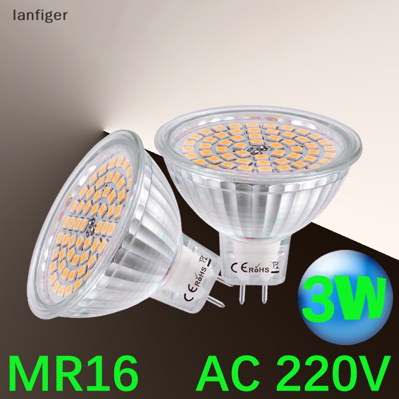Bóng Đèn LED Siêu Sáng MR16 AC 220V 3W Chất Lượng Cao