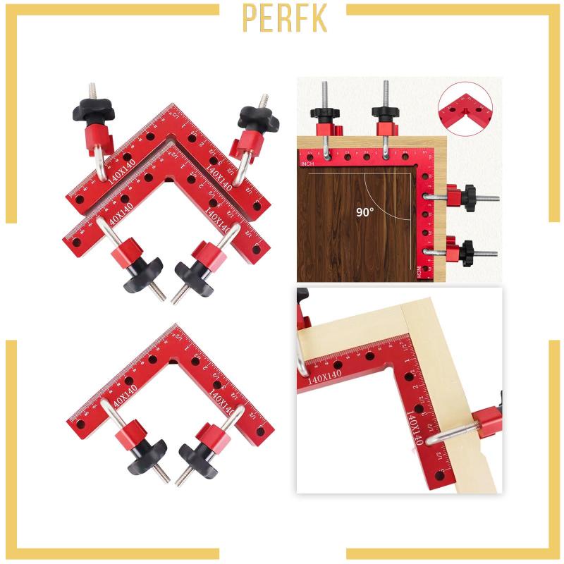 Kẹp Cố Định Góc Vuông 90 Độ Dùng Cho Tủ Chạn DIY