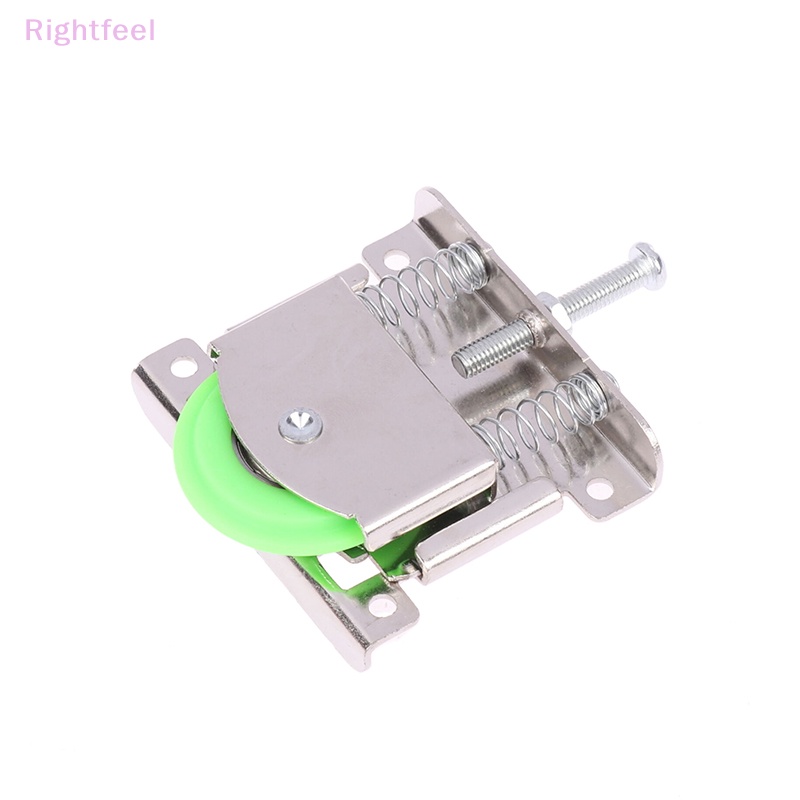 1 Set Bánh Xe Ròng Rọc Bằng Nhựa Và Thép Lắp Ráp Cho Cửa Gương