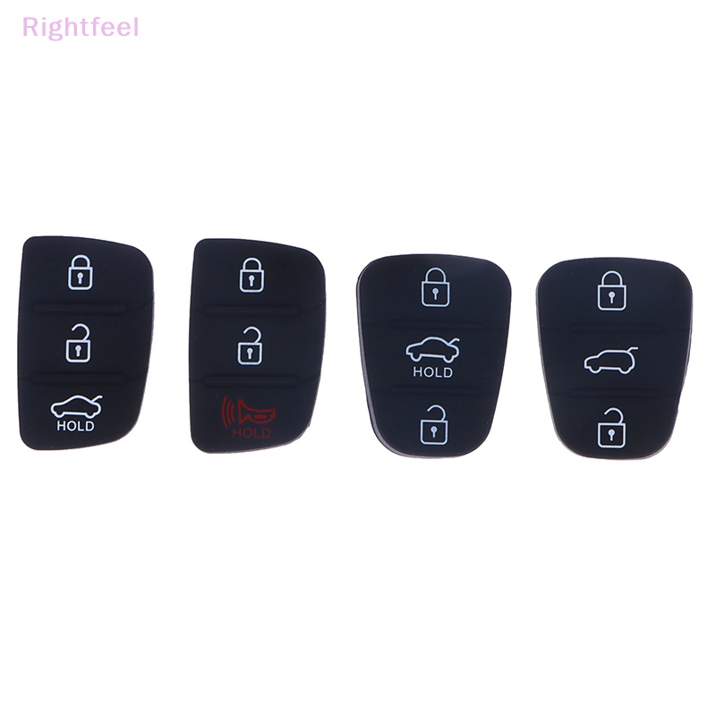 Set 5 Chìa Khóa Điều Khiển Từ Xa 3 Nút Bấm Thay Thế Tiện Dụng Cho I10 I20 I30 IX35 K2 K5 Rio Mới