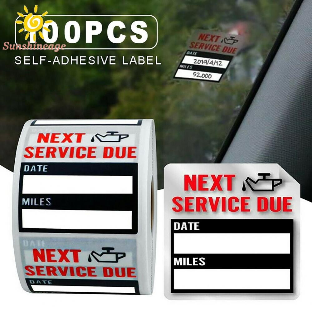 Cuộn 100 Nhãn Dán Nhắc Nhở Chất Lượng Cao 2 * 2inch