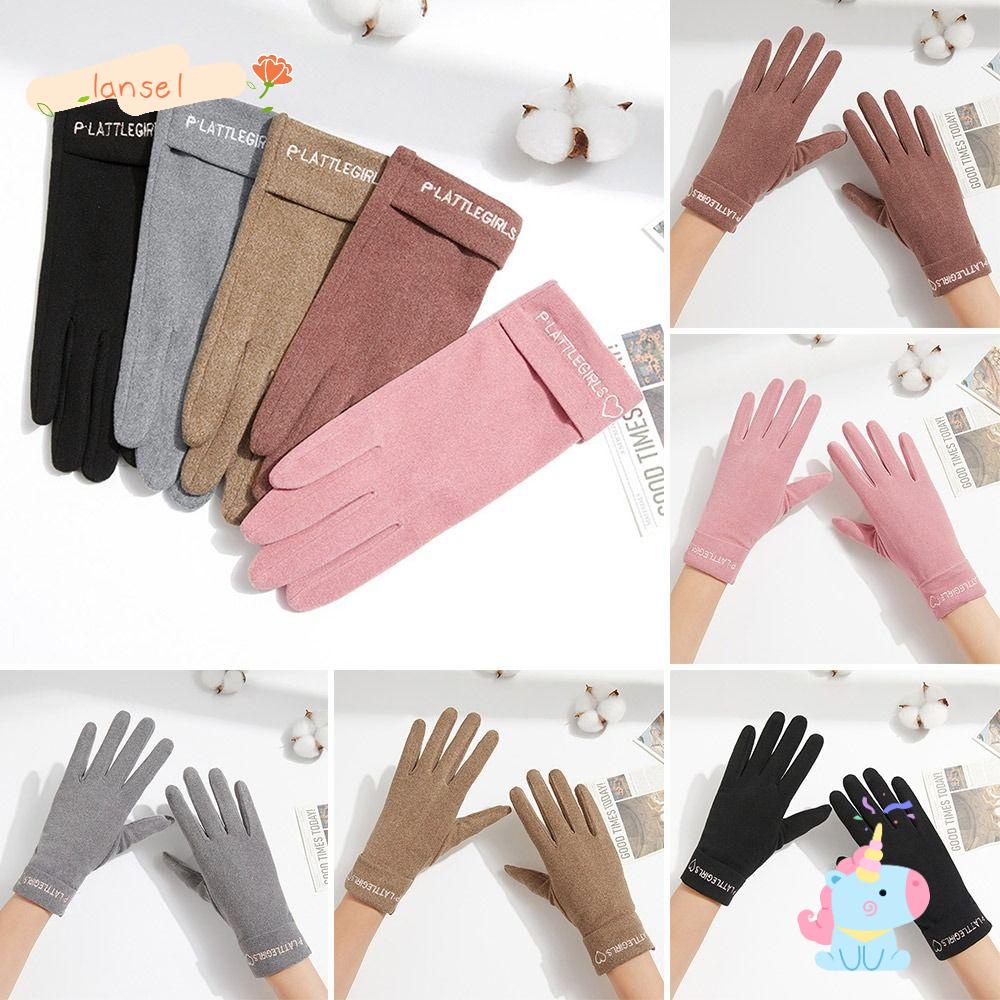 Găng Tay Dày Dặn Giữ Ấm Có Thể Chạm Màn Hình Cảm Ứng Dành