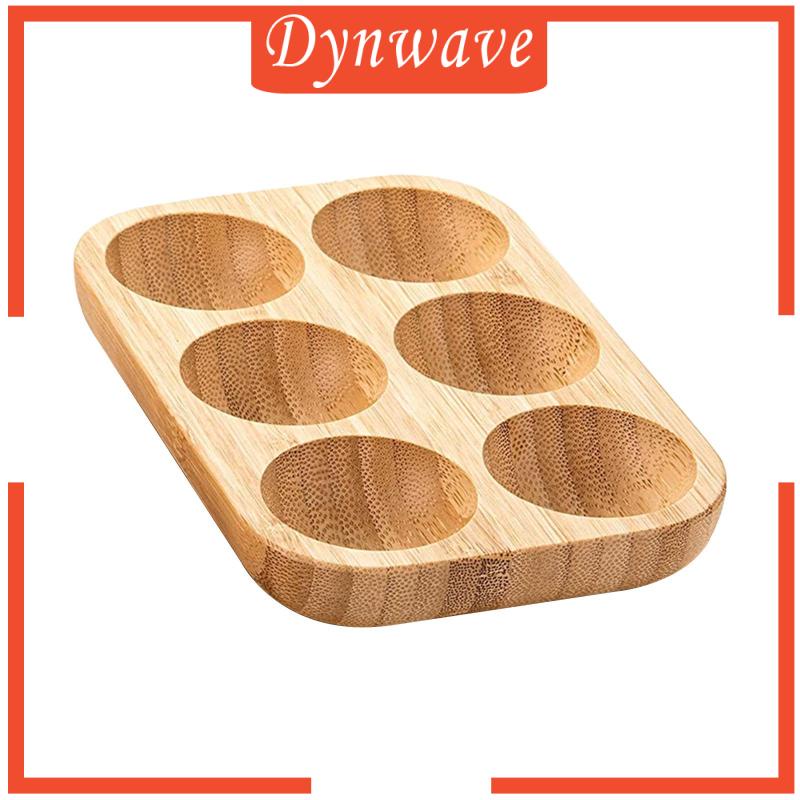 Giá Đỡ Trứng 6 Ngăn Bằng Gỗ Tiện Dụng Cho Nhà Bếp
