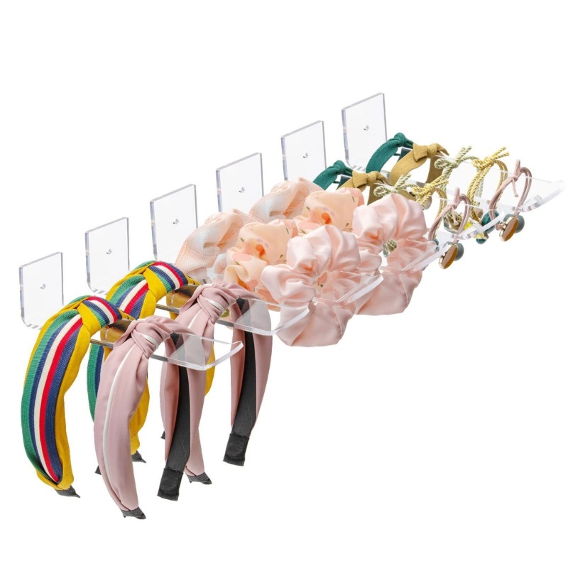 Set 3 / 5 / 6 Giá Đỡ Băng Đô Cài Tóc Đa Năng Trang Trí Phòng Ngủ / Nhà Tắm Cho Bé Gái