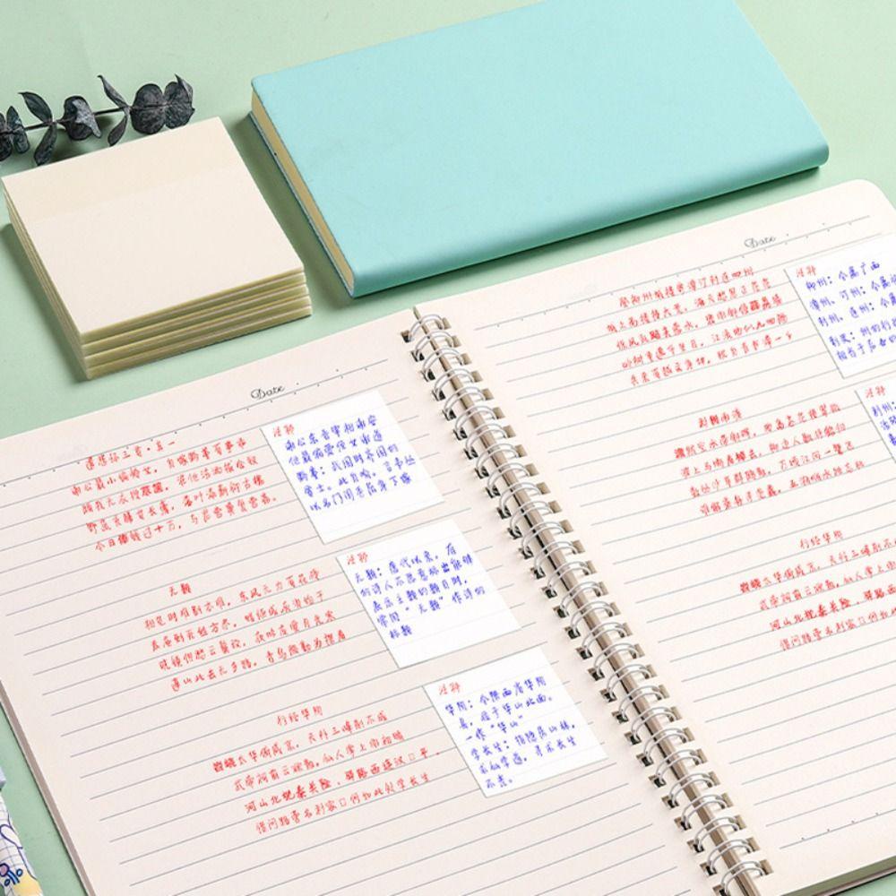 SUENIN Set 3 Túi 150 Tờ Giấy Ghi Chú Hình Vuông Tiện Lợi ​Giấy Dán Tường Họa Tiết Dễ Thương Bắt Mắt ​Giấy Ghi Chú Họa Tiết Xinh Xắn