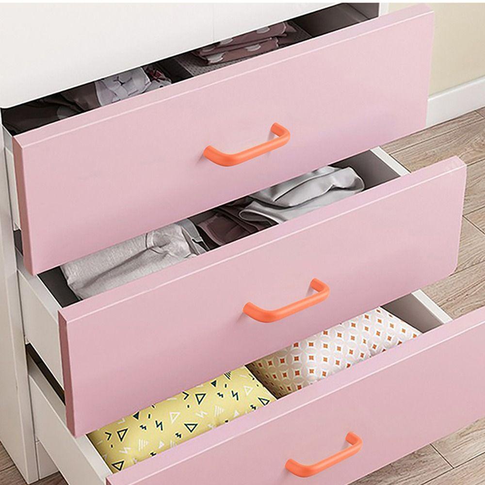 JANE Tay Nắm Cửa Dạng Cong Họa Tiết Hoạt Hình Nhiều Màu Sắc Tiện Dụng Thời Trang