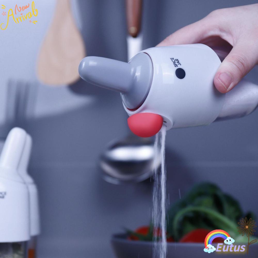 EUCA Muỗng Múc Gia Vị Có Nắp Đậy Chống Ẩm Đa Năng Tiện Dụng