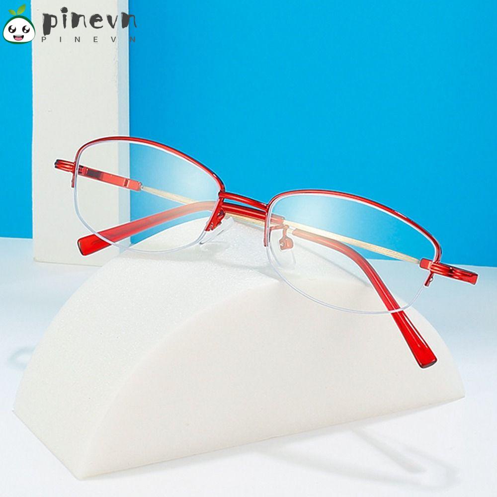 PINEVN Kính Đọc Sách Nửa Gọng Đơn Giản Thời Trang