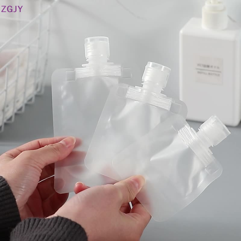 Túi Đựng Dầu Gội / Mỹ Phẩm ZGJY 30 / 50 / 100ml Chống Rò Rỉ Có Thể Tái Sử Dụng Tiện Lợi Mới