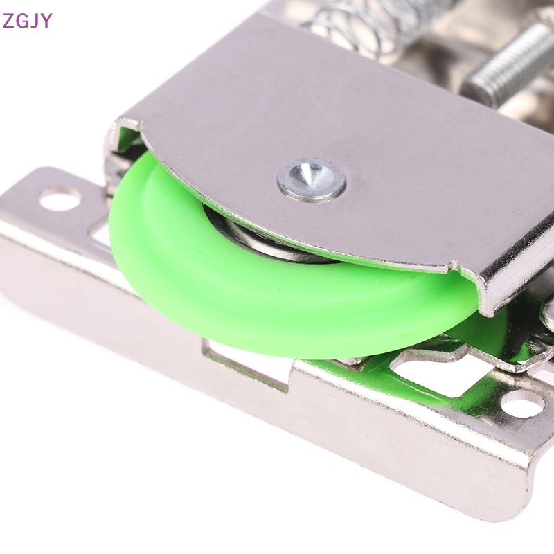 1 Bộ Bánh Xe Ròng Rọc Bằng Nhựa Và Thép Lắp Ráp Cho Cửa Gương Mới
