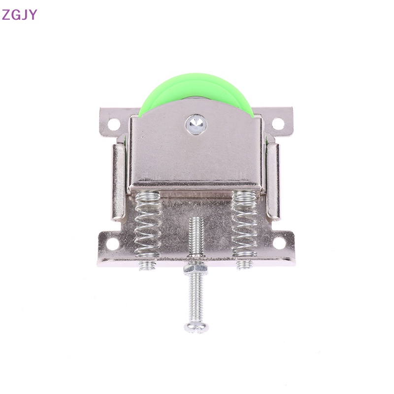 1 Bộ Bánh Xe Ròng Rọc Bằng Nhựa Và Thép Lắp Ráp Cho Cửa Gương Mới