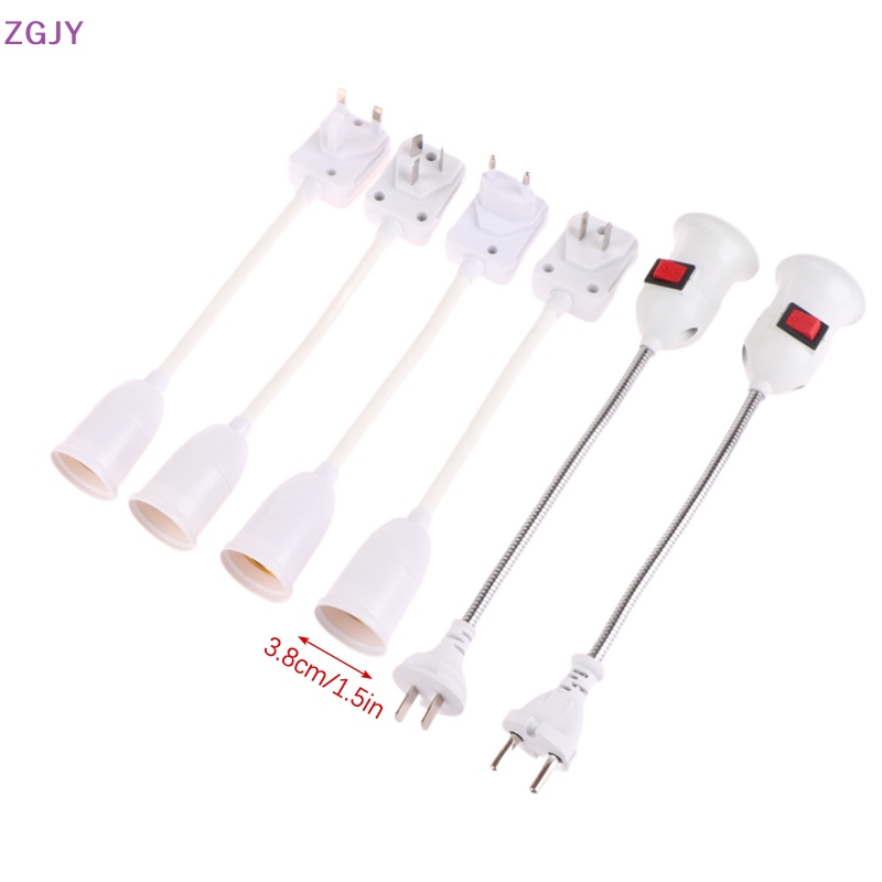 Đuôi Đèn LED E27 Mở Rộng Linh Hoạt Bằng Thép Không Gỉ Mới