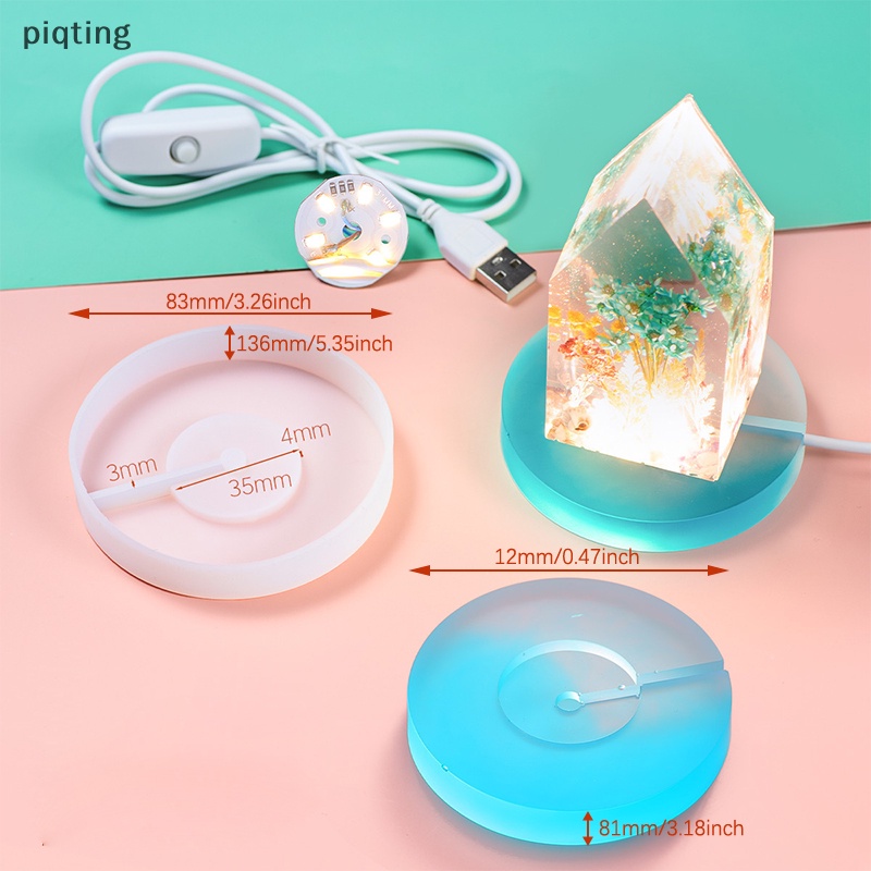 Khuôn Silicone Làm Mặt Dây Chuyền Bằng Nhựa Epoxy DIY