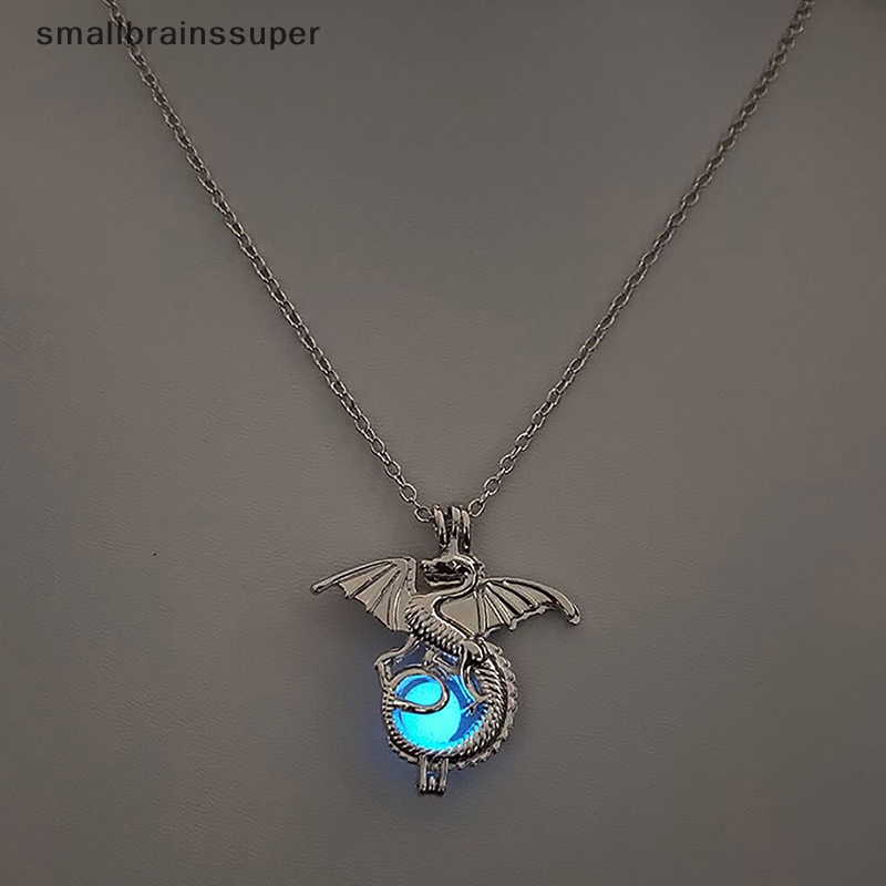 Vòng cổ Hợp Kim Mặt Hình Rồng Phát Sáng Trong Bóng Tối Phong Cách Vintage Cho Nam