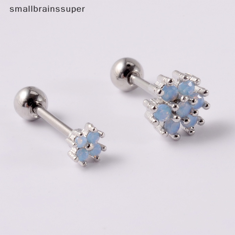 1 Khuyên Tai Dạng Xoắn Ốc Hình Nơ Bướm Gấu Thời Trang Cho Nữ SBS