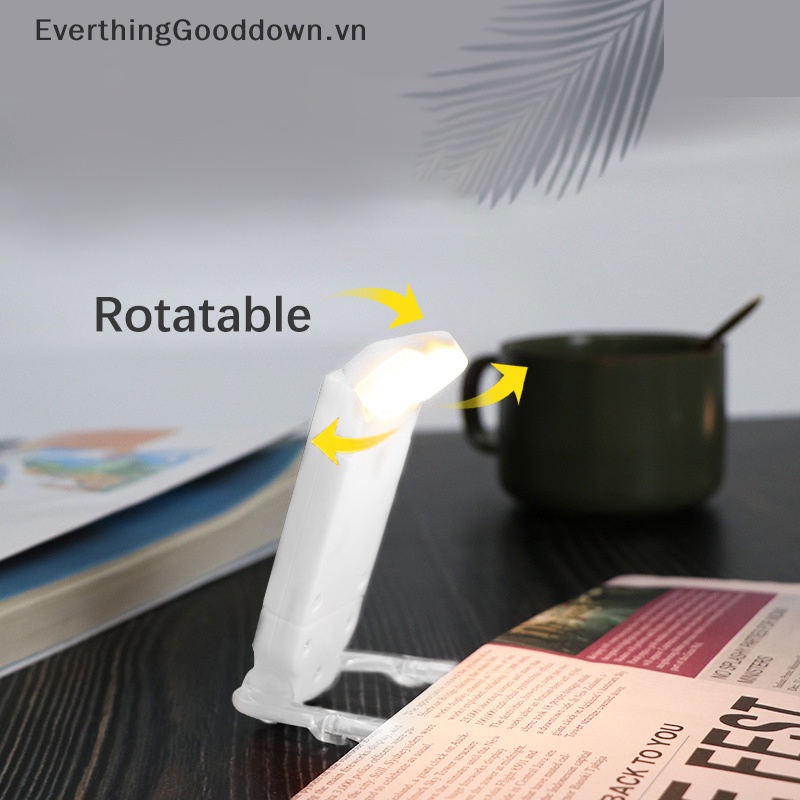 Everthinggood Đèn LED USB Đọc Sách Bảo Vệ Mắt Có Thể Sạc Lại