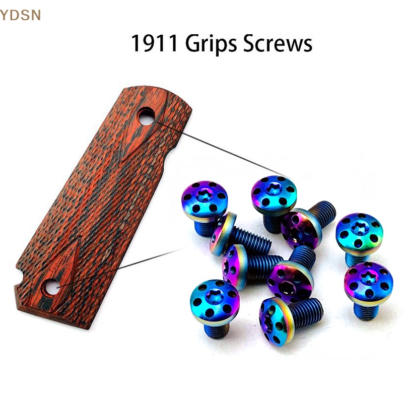 Set 4 Đinh Vít 1911 CNC T8 Bằng Thép Không Gỉ Chuyên Dụng