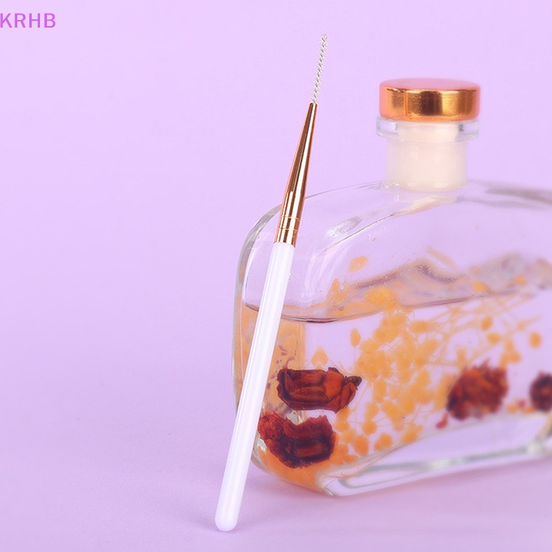 1 Cọ Mascara Trang Điểm Lông Mi / Lông Mày Tay Cầm Bằng Gỗ Mới