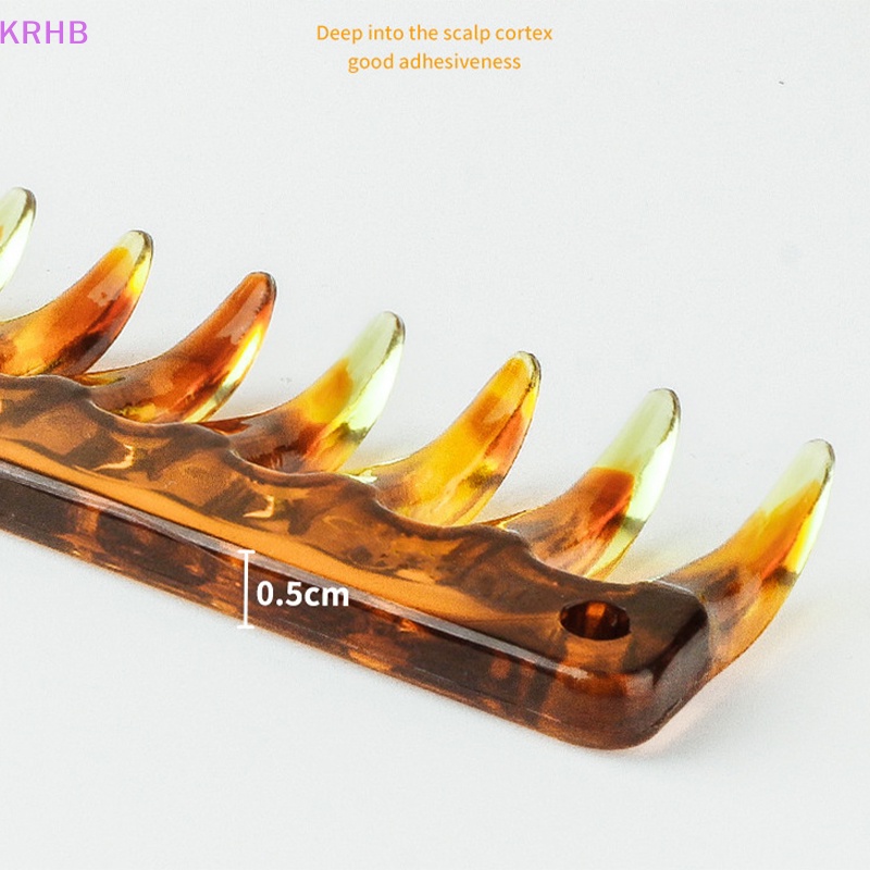 Lược Răng Thưa Tạo Kiểu Tóc Chuyên Nghiệp Cho Nam