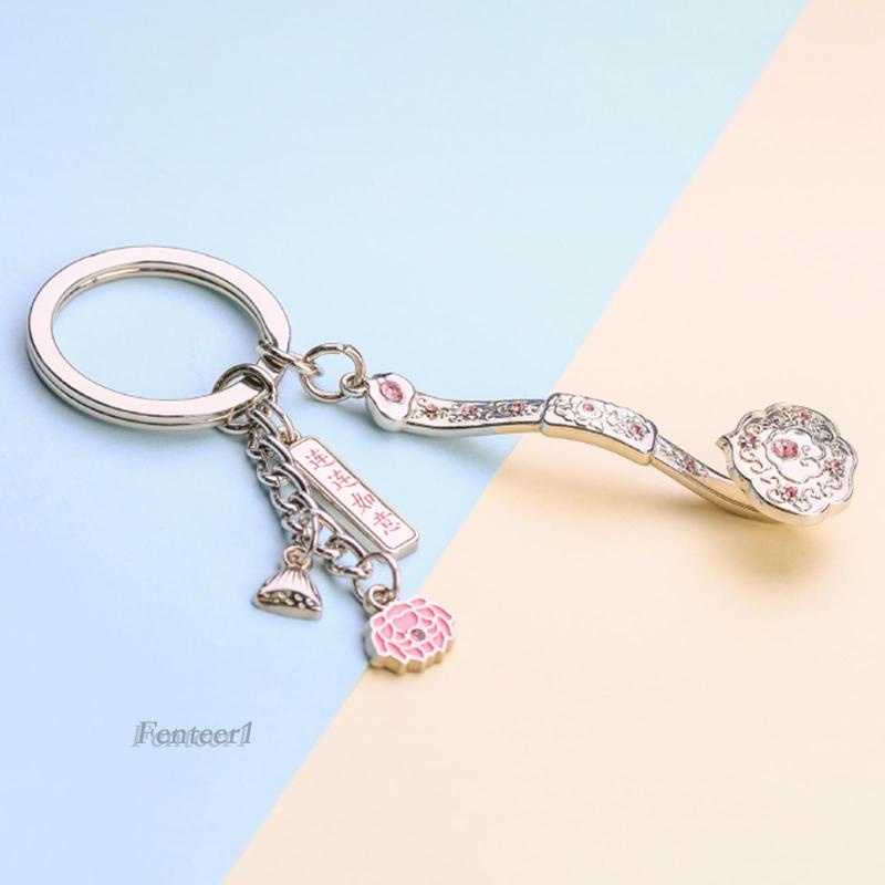 [Fenteer1] Móc Khóa Trang Trí Ba Lô / Chìa Khóa Sáng Tạo Làm Quà Tặng Cho Thanh Thiếu Niên