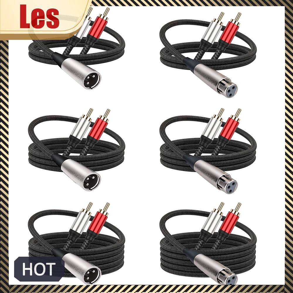 Cáp ChuyểN ĐổI Âm Thanh XLR Sang 2 RCA HìNh Chữ Y