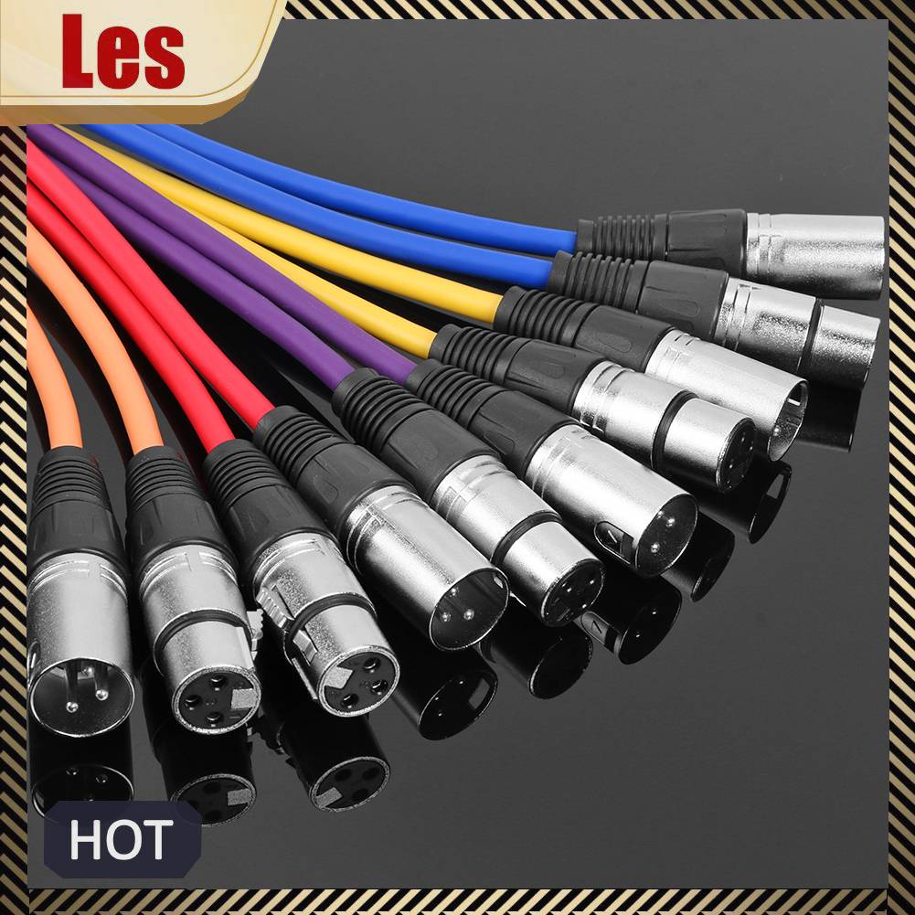 Cáp Nối Dài 1m XLR 3Pin Male Sang Female