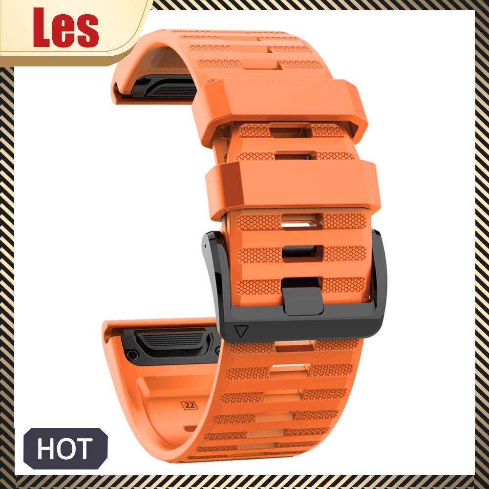 Dây Đeo Silicon Thay Thế Cho Đồng Hồ Thông Minh Garmin Fenix 6X 5X 3 D2 Tactix Bravo