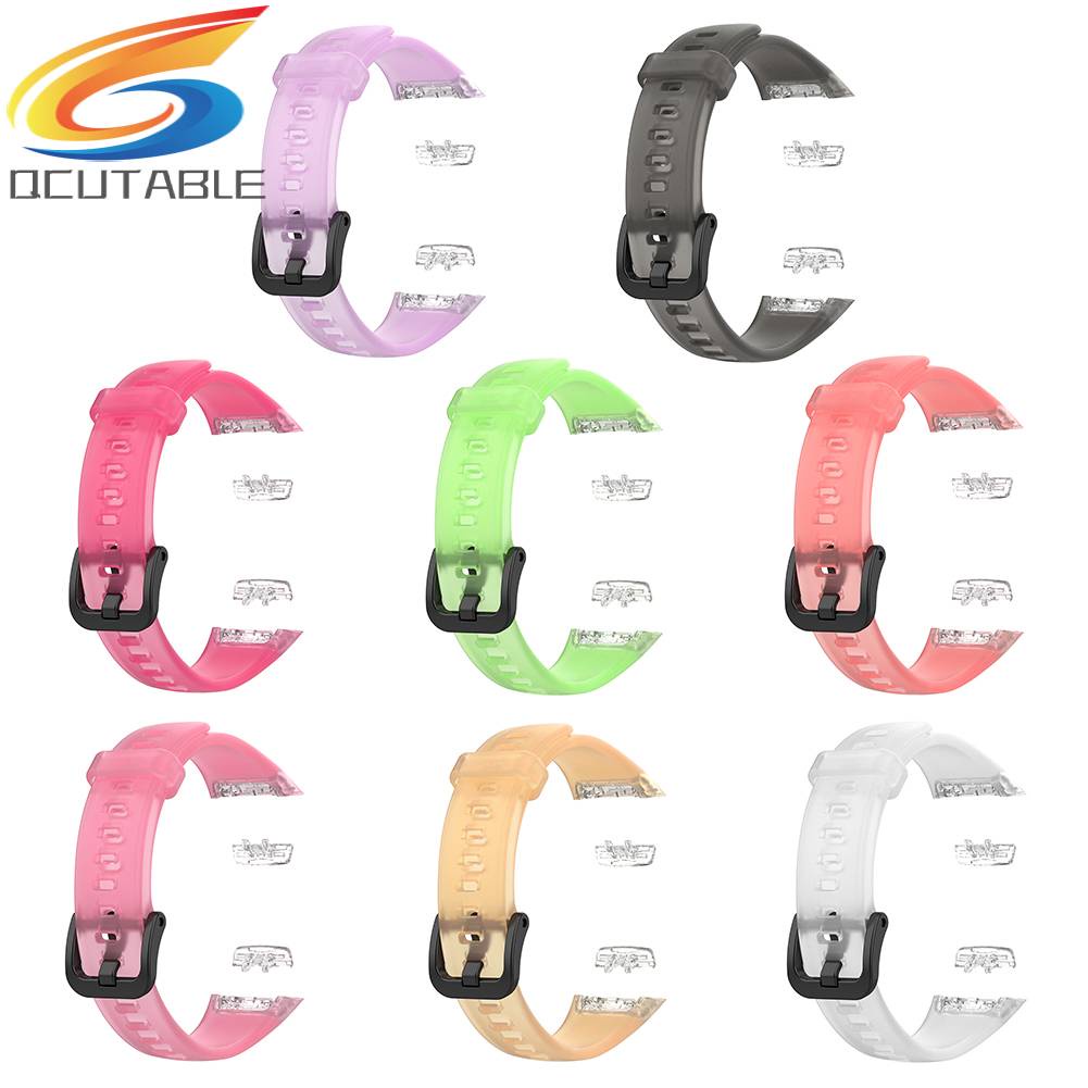 Dây Đeo Đồng Hồ Bằng TPU Mềm Thay Thế Cho HUAWEI HONOR Band 6 6