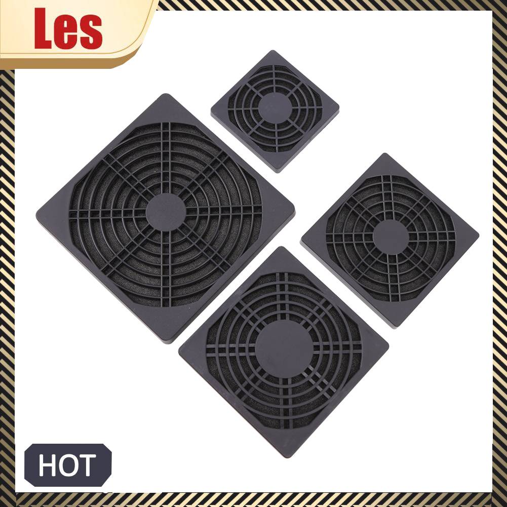 Bộ 5 Tấm Lọc Bụi Bằng Nhựa 60mm 80mm 90mm 120mm Cho Quạt Máy Tính Ốp