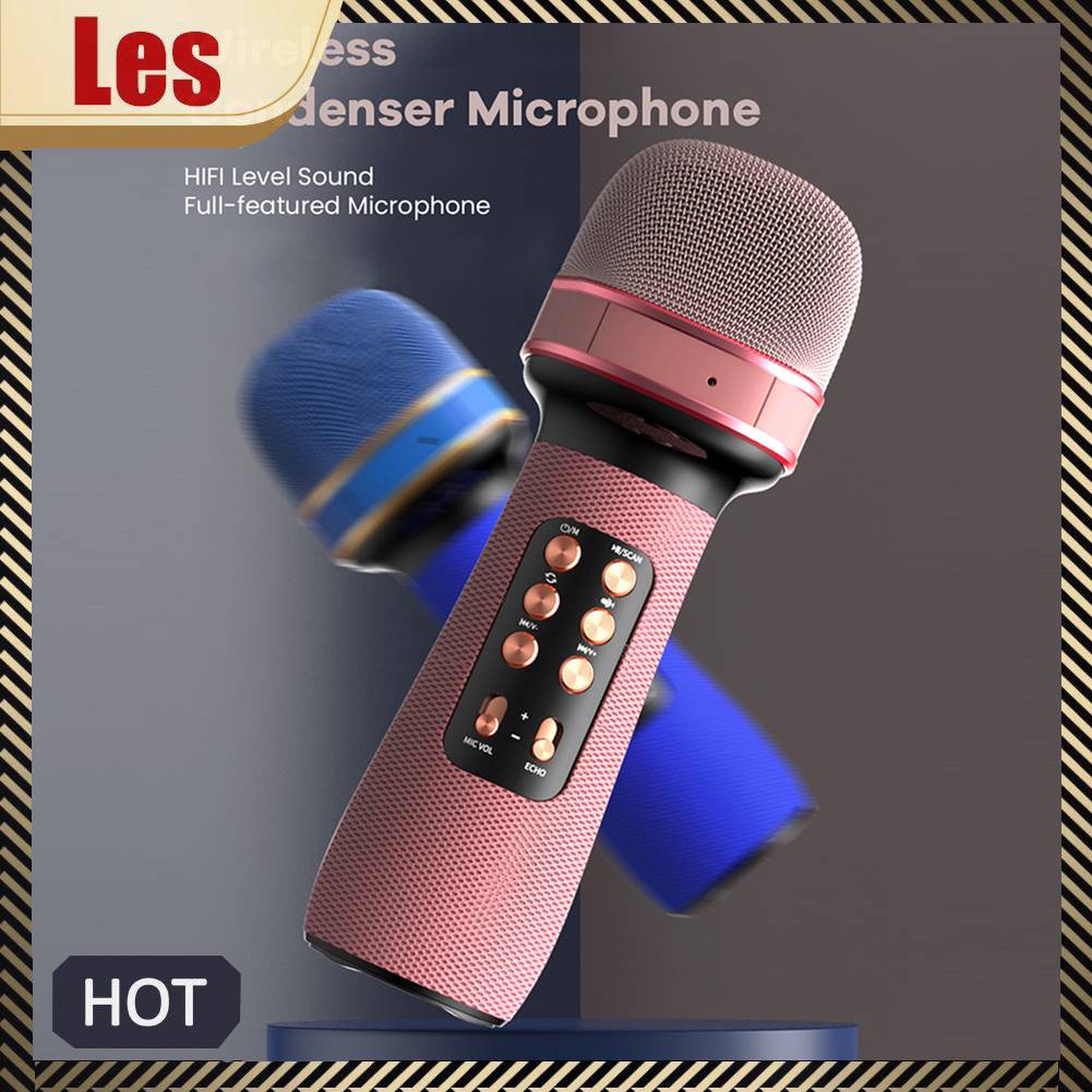Micro Cầm Tay Không Dây WS-898 Karaoke Kết Nối Bluetooth