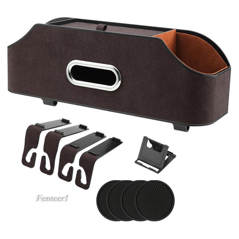 [Fenteer1] Giá Đỡ Cốc / Khăn Ăn / Đồ Dùng Đa Năng Gắn Ghế Ngồi Xe Hơi SUV