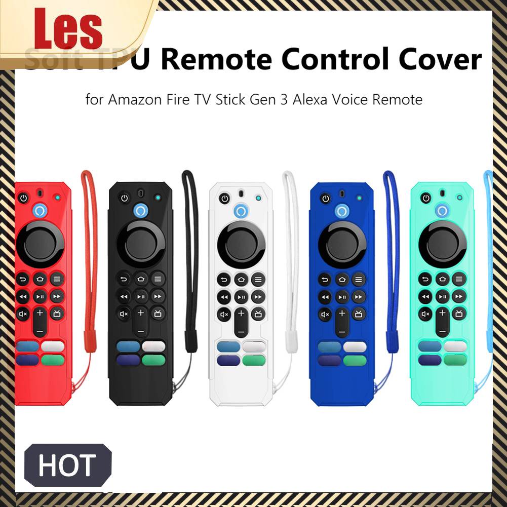 Vỏ Bọc Điều Khiển Từ Xa Bằng TPU Mềm Cho Amazon Fire TV Stick Gen 3 Alexa