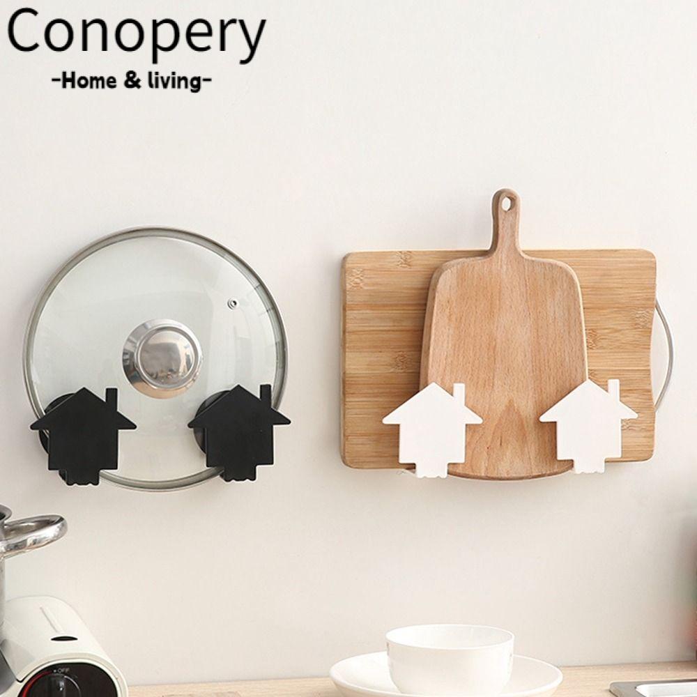 CONOPERY Giá Đỡ Thớt Treo Tường Bằng Nhựa ABS Sắp Xếp Gọn Gàng Cho Nhà Bếp