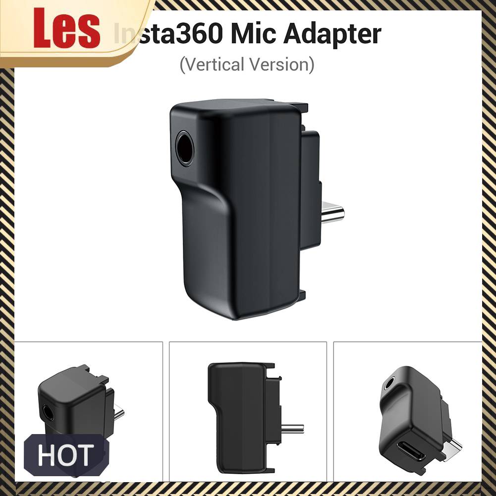 Bộ Chuyển Đổi Sạc Âm Thanh Micro Type-C Và Cổng 3.5mm Cho Insta360 ONE RS