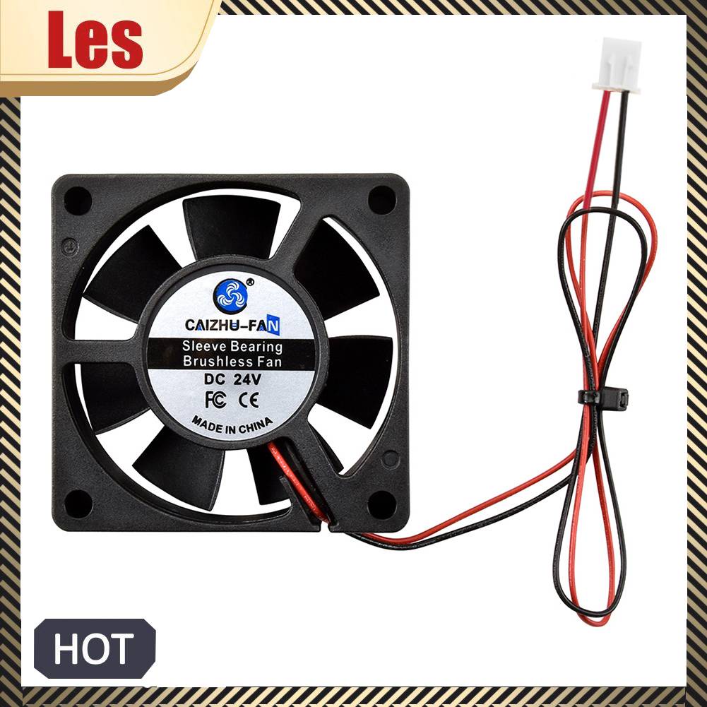 Quạt Tản Nhiệt Không Chổi Than 6020 24V Cho Máy In 3D VORON Trident