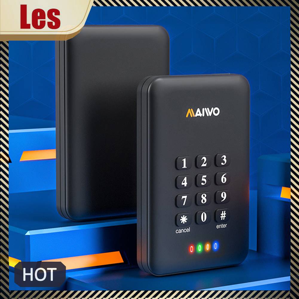 Hộp Đựng Ổ Cứng SSD AES256 Cổng Usb 3.0 Cho 2TB 2.5 inch