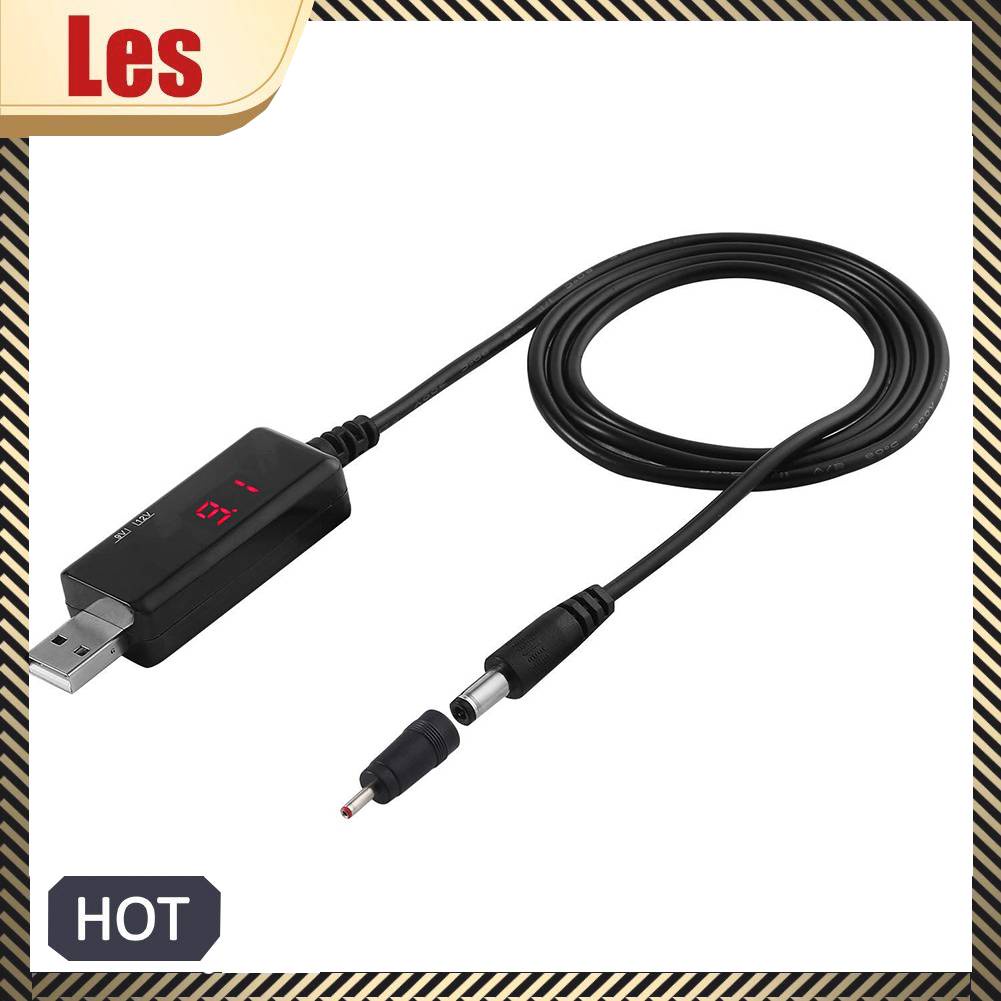 Cáp ChuyểN ĐổI Tăng ĐiệN ÁP DC 5V Sang 9V 12V USB + KếT NốI 3.5x1.35mm