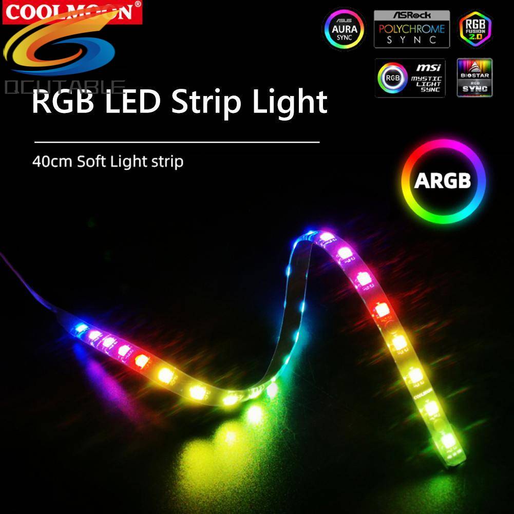 Thanh Đèn LED SATA 3PIN CM-LS40 5V ARGB 4pin Dành Cho Máy Tính