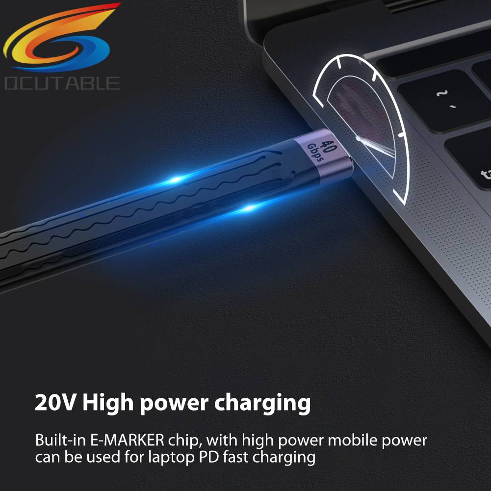 Cáp Dữ LiệU USB 4.0 Gen3 Sang Type C 40Gbps PD 100W
